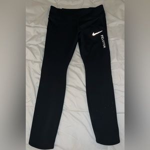 Nike Peloton. Size L. Pants. Black lazer dot
